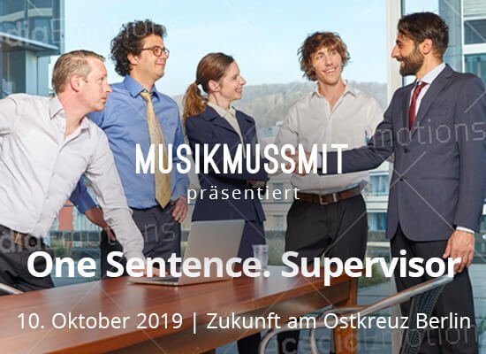 MUSIKMUSSMIT präsentiert One Sentence. Supervisor 2019 live in Berlin